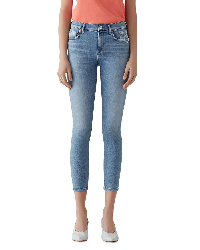 Agolde sophie high rise skinny crop shop