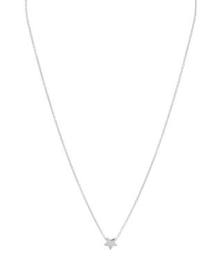 Star Pendant Necklace in 14K Gold-Plated Sterling Silver or Sterling Silver, 16" - Exclusive