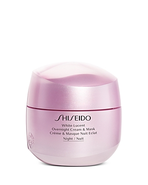 Photos - Cream / Lotion Shiseido White Lucent Overnight Cream & Mask 14933 