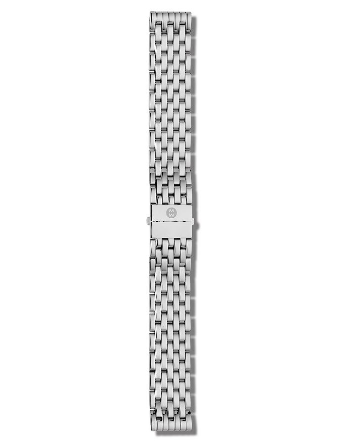 Michele Deco/deco Madison Stainless Steel 7-link Watch Bracelet, 16-18mm