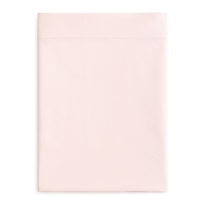 Matouk Luca Satin Stitch Flat Sheet, King In Blush