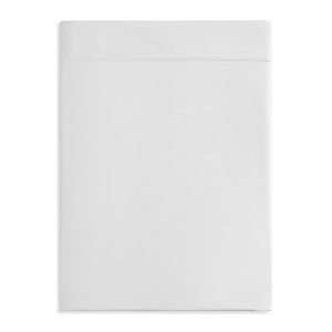 Matouk Luca Satin Stitch Flat Sheet, Twin In Silver