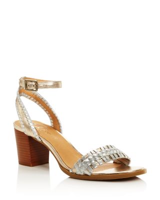 platinum silver heels