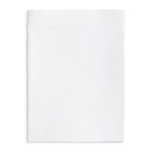 Matouk Luca Satin Stitch Flat Sheet, Full/queen In White