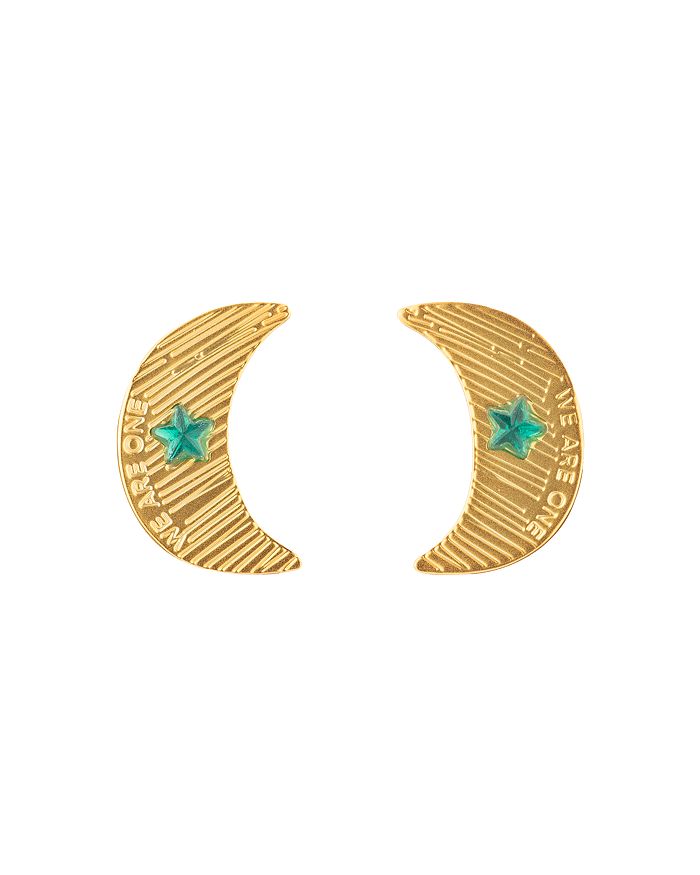 Mercedes Salazar Mi Luna Earrings In Gold