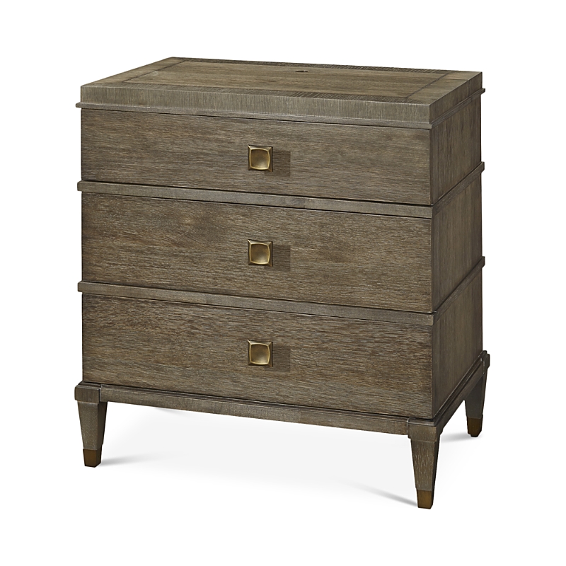 Universal Bloomingdale's Leo Nightstand In Wood