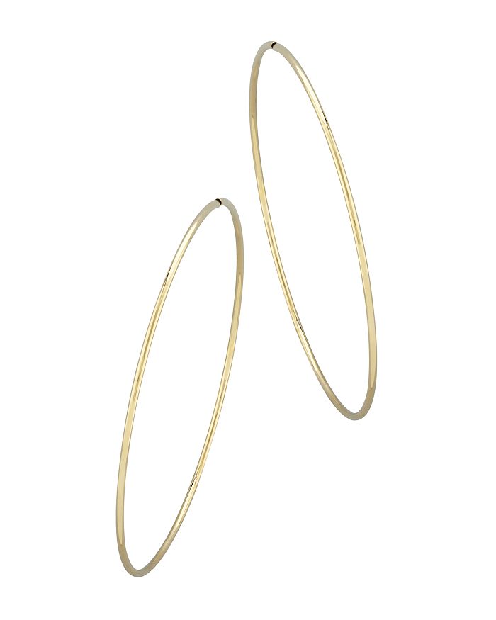 Bloomingdale's Large Endless Hoop Earrings In 14k Yellow Gold - 100% Exclusive