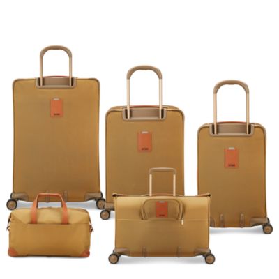 tan luggage