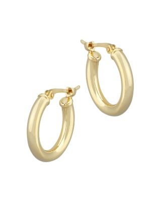 Bloomingdale's Fine Collection - Tube Hoop Earrings in 14K Yellow Gold
