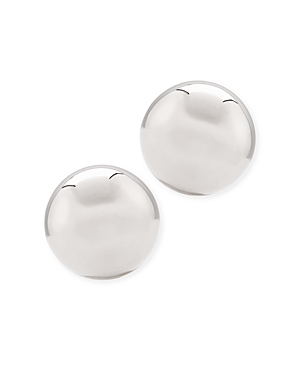 Bloomingdale's Ball Stud Earrings in 14K White Gold - 100% Exclusive