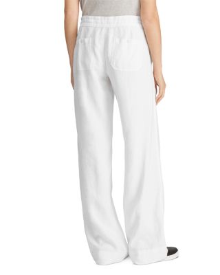 Linen Wide-Leg Pants, Regular &amp; Petite