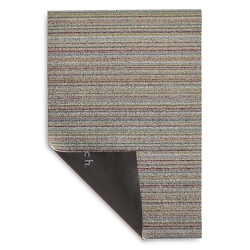 Chilewich Skinny Shag Doormat, 18 X 28 In Soft Multi