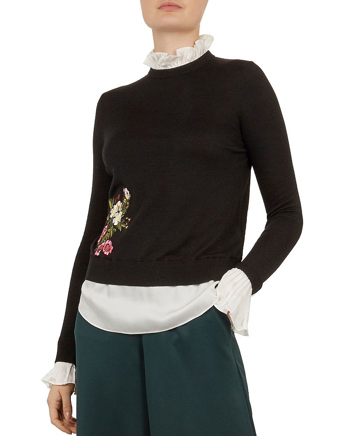 Ted baker new arrivals layered sweater