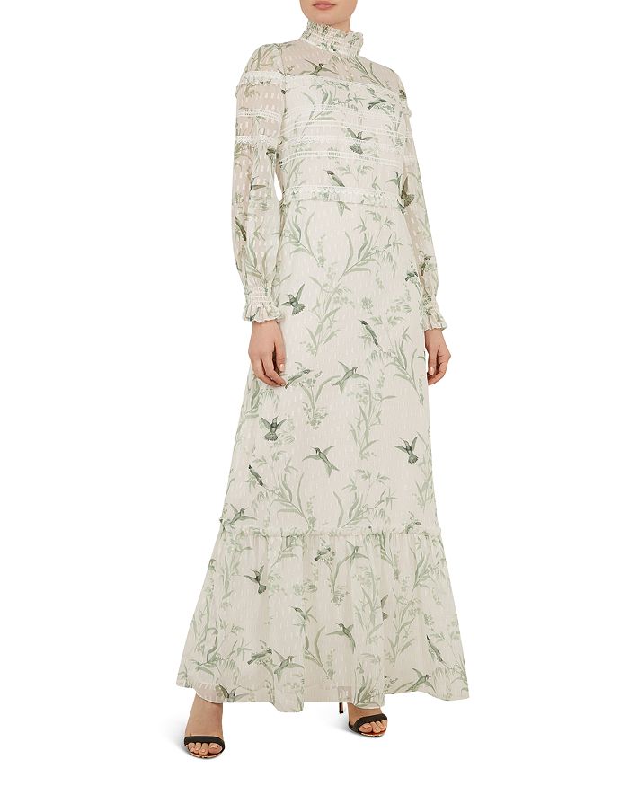 Ted Baker Hhariet Fortune Lace Trimmed Maxi Dress Bloomingdale s