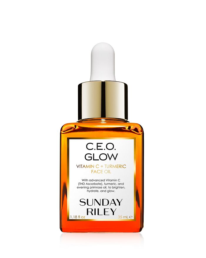 Shop Sunday Riley C.e.o. Glow Vitamin C + Turmeric Face Oil 1.2 Oz.