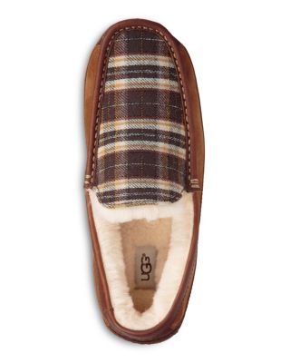 UGG® Men's Ascot Pendleton Plaid Slippers | Bloomingdale's