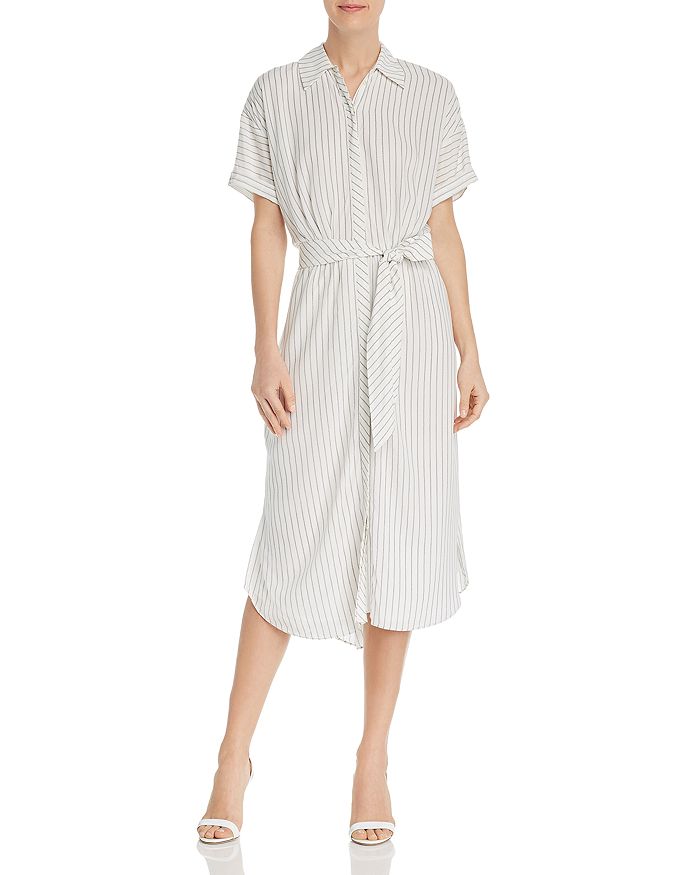 Joie Chellie Pinstriped Shirt Dress Bloomingdale s