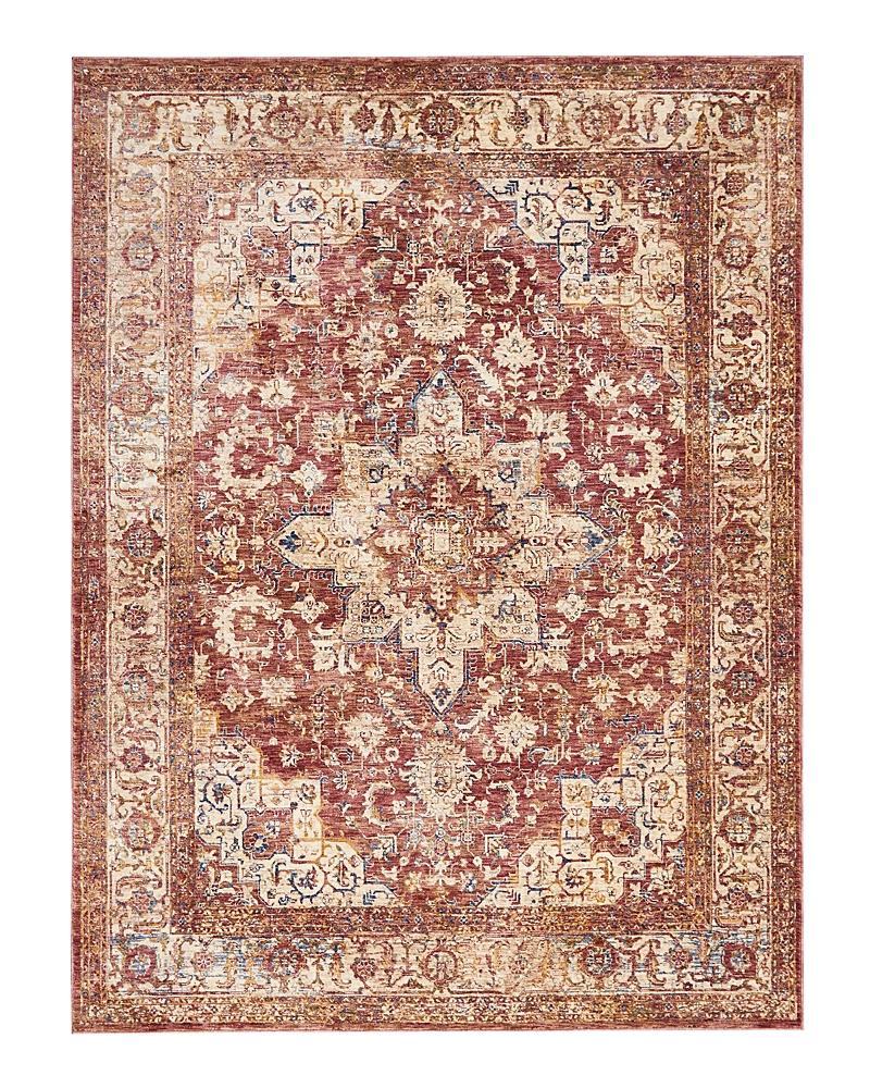 Kenneth Mink Taza Heriz Area Rug, 8'3 X 11'6 In Red