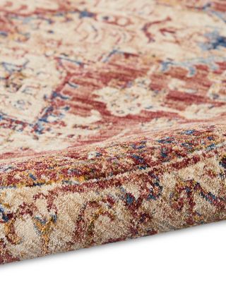 MINK HOME Taza Heriz Round Rug, 5' x 5'