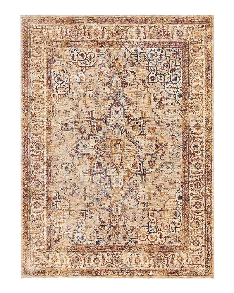 Kenneth Mink Taza Heriz Area Rug, 5'3 X 7'6 In Beige