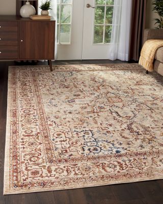 MINK HOME Taza Heriz Area Rug, 8'3" x 11'6"