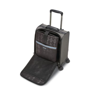Herringbone Deluxe Underseat Carry On Spinner