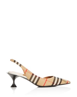 burberry pumps womens orange