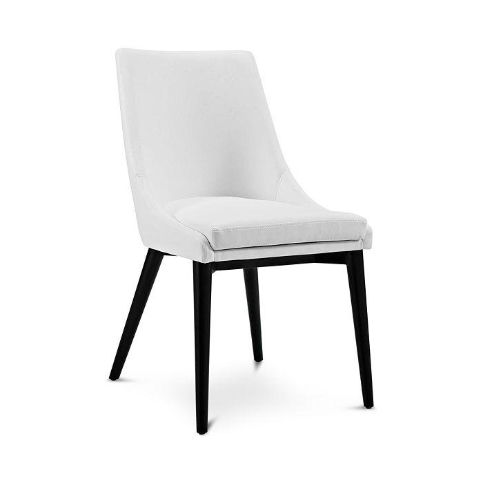 Modway Viscount Vinyl Dining Chair In White