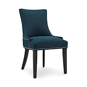 Modway Marquis Fabric Dining Chair In Azure