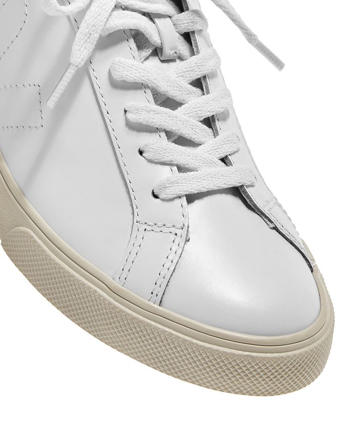 Shop Veja Women's Esplar Low Top Sneakers In Extra White