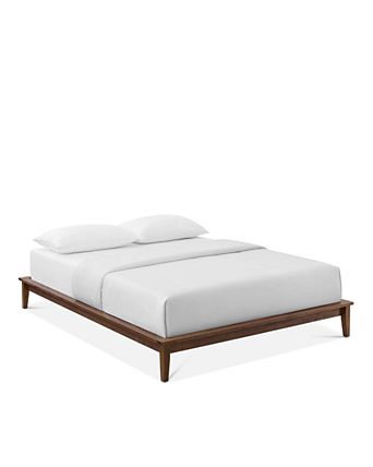 Lodge Wood Platform Bed Frame