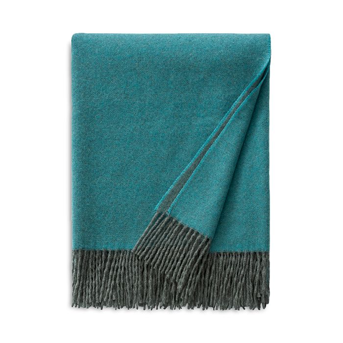 Sferra Renna Throw In Teal