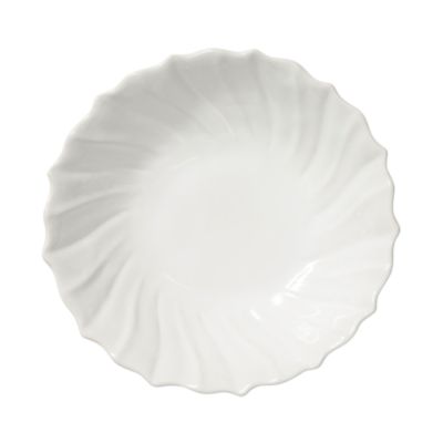 Incanto Stone White Ruffle Large Bowl