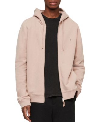 all saints pink hoodie