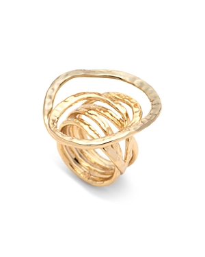 ALEXIS BITTAR COIL LINK STATEMENT RING,AB92R0047