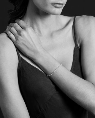 18K Yellow Gold & Sterling Silver Caviar Icon Beaded Bracelet