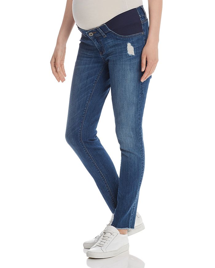 DL1961 Emma Maternity Power Jeans in Strobe | Bloomingdale's