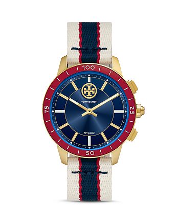 Tory Burch Collins Multicolor Hybrid Smartwatch, 38mm | Bloomingdale's