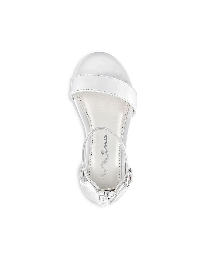 Shop Nina Girls' Hidi-t Sandals - Toddler In White Patent