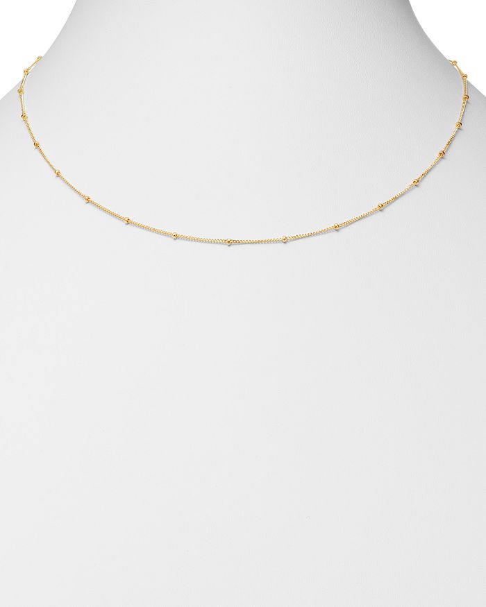 Shop Zoe Lev 14k Yellow Gold Segment Chain Link Necklace, 18l