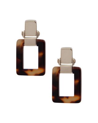 Ralph Lauren - Tortoise Link Drop Earrings
