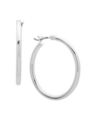 Medium Thin Hoop Earrings