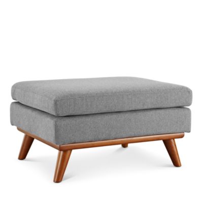 Engage Upholstered Fabric Ottoman