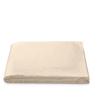 Matouk Luca Percale Fitted Sheet, Full In Beech
