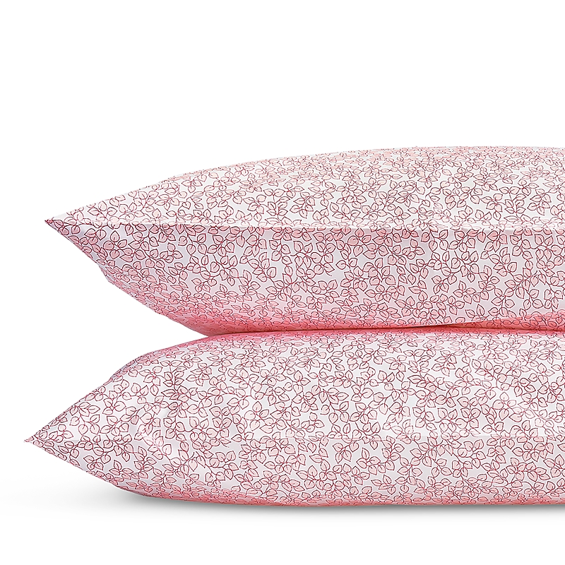 Matouk Margot Standard Pillowcase, Pair In Blush
