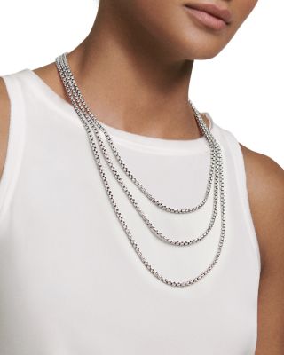 david yurman extra large box chain necklace