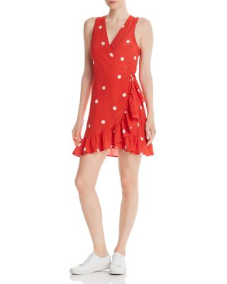 rails polka dot dress
