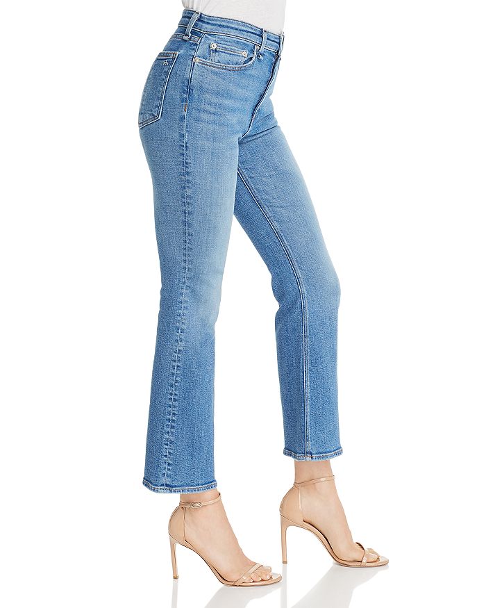 ankle flare jeans
