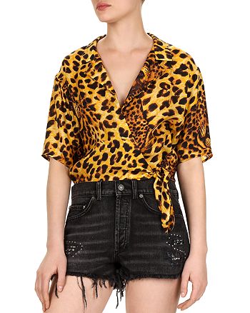 the kooples leopard shirt