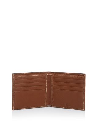 mens leather wallet hugo boss